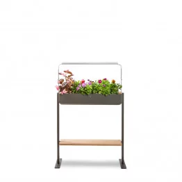 Gourmet INDOOR - Self-sufficient made in France garden 1 level + shelf