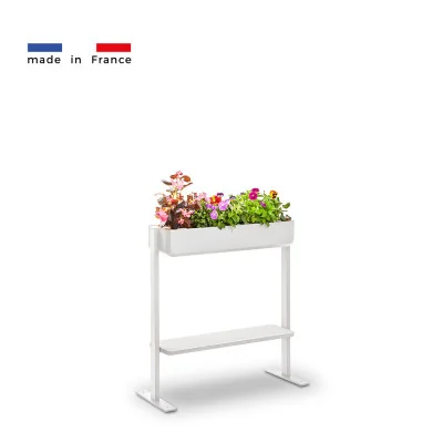 GOURMET OUTDOOR 1x Blanc - tablette métal - Made in France