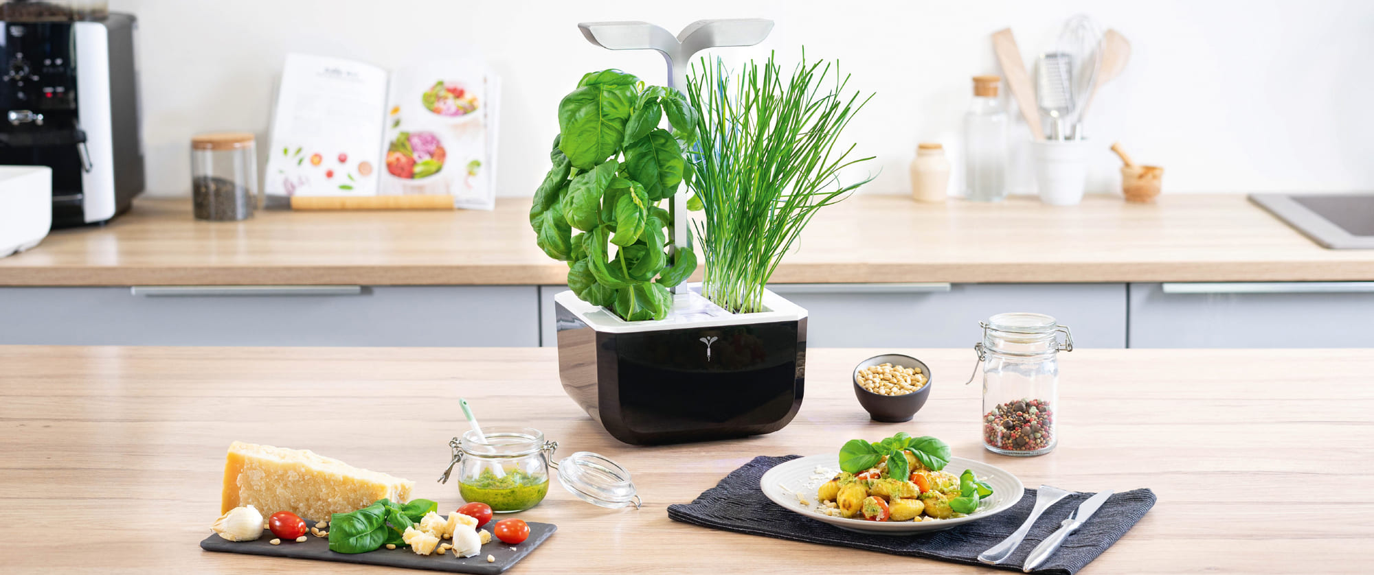 Profitez de l'élégance du potager Exky SMART Soft Black à prix réduit