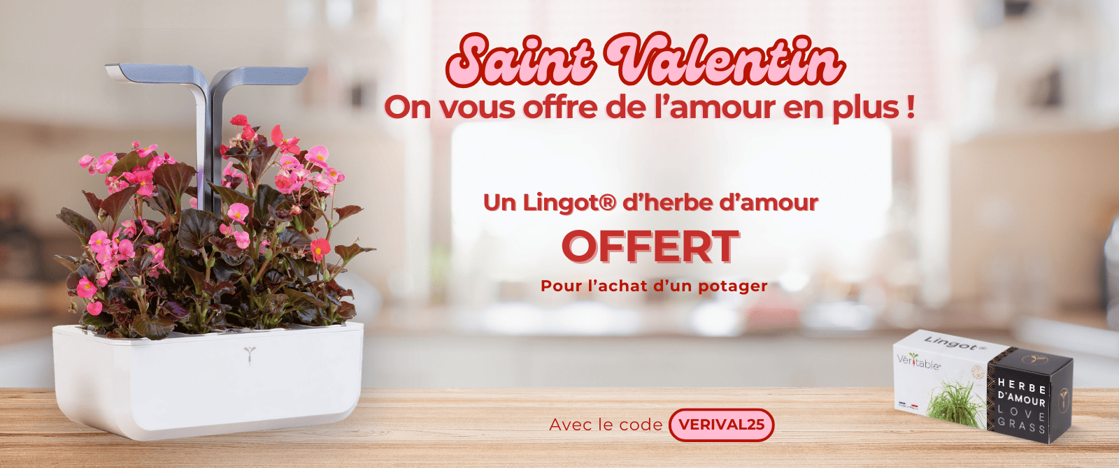 Pour la saint Valentin, je lui offre un potager made in France