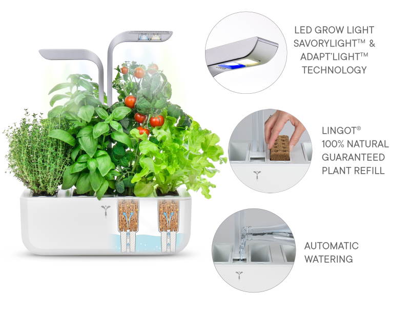 The Véritable® garden is a concentrate of technology.