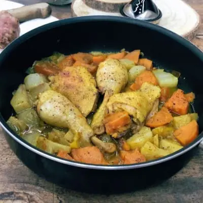 Chicken Tagine with Heritage Vegetables