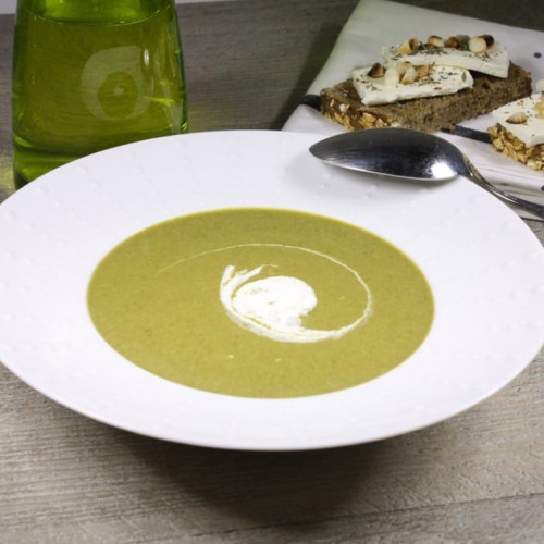 Recette facile de veloute courgette-cresson